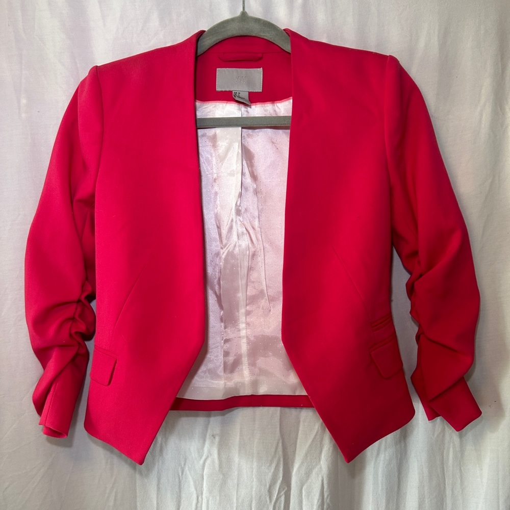 Hot pink blazer